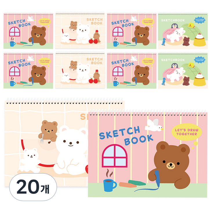 탐사 플러피 스케치북 130g