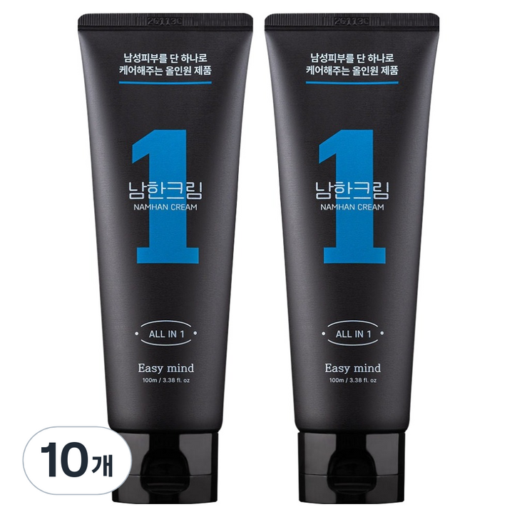 이지마인드 주름개선 미백기능성 남성 올인원 크림, 100ml, 10개