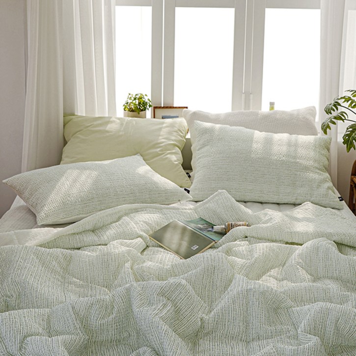 에이트룸 크런치 여름 시어서커 이불 풀세트