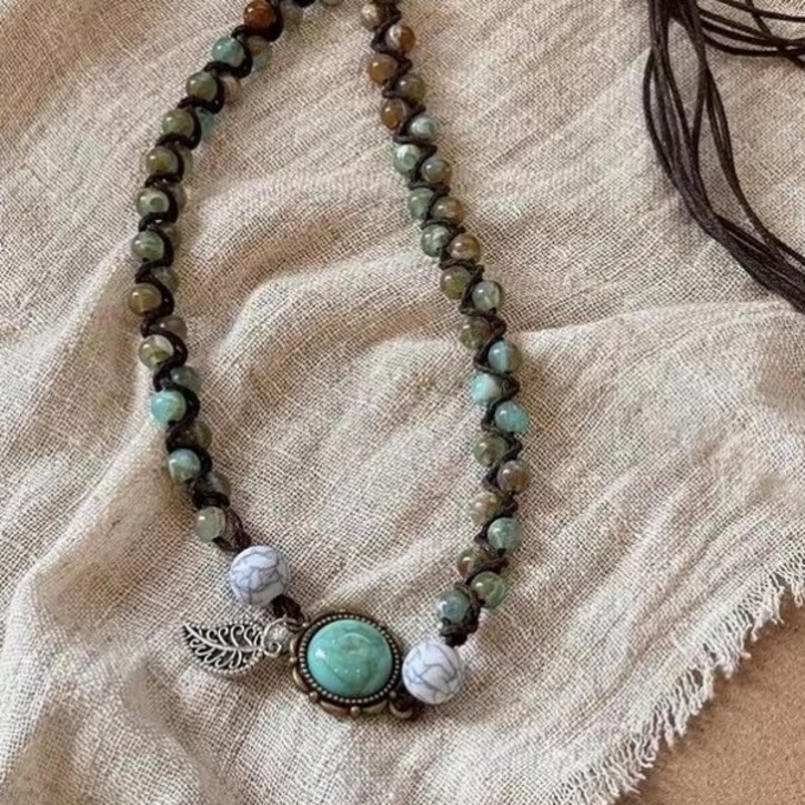 비비뮤아 보헤미안 헤어 장식 머리띠 SH021