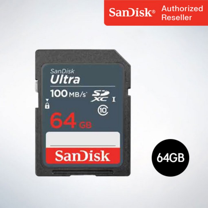 샌디스크  SD메모리카드 SDXC ULTRA 울트라 DUNR 64GB 9