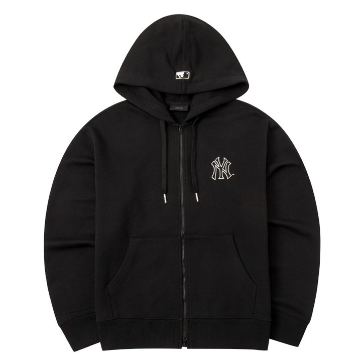 MLB 남녀 공용 캐주얼 후드 집업 3ATRB0544