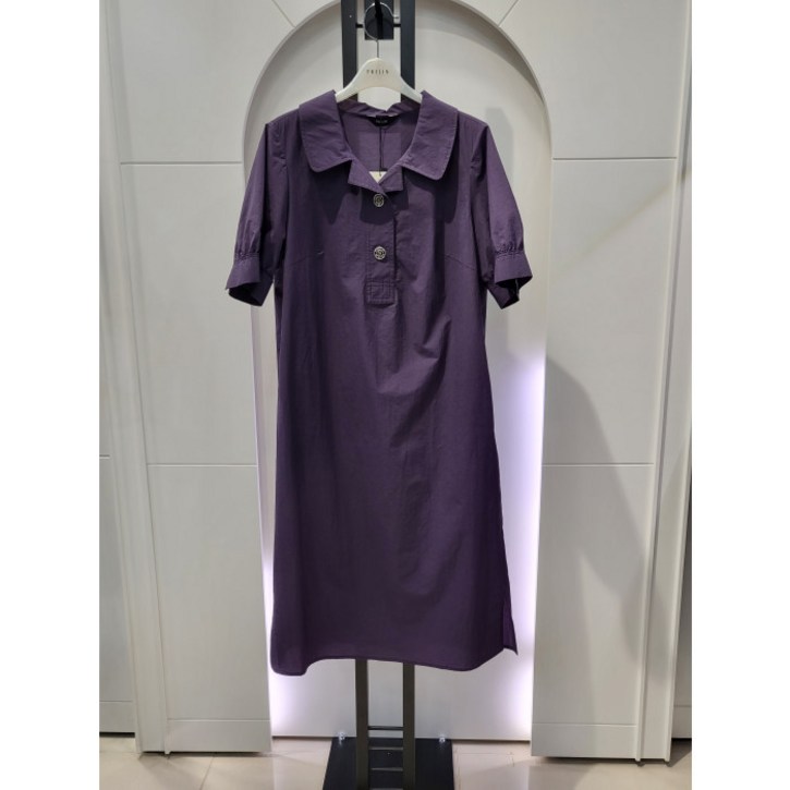 [행복한백화점][프렐린]데일리형 일자핏원피스 (바이올렛) RJO242071