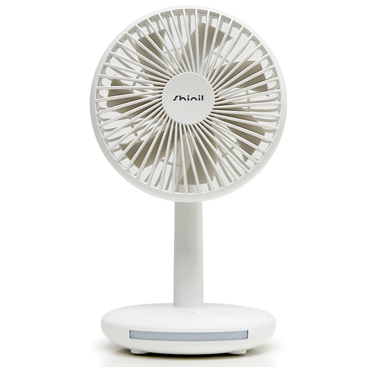 신일 BLDC 무선 LED 탁상용 선풍기, 화이트, SIF4EJHW