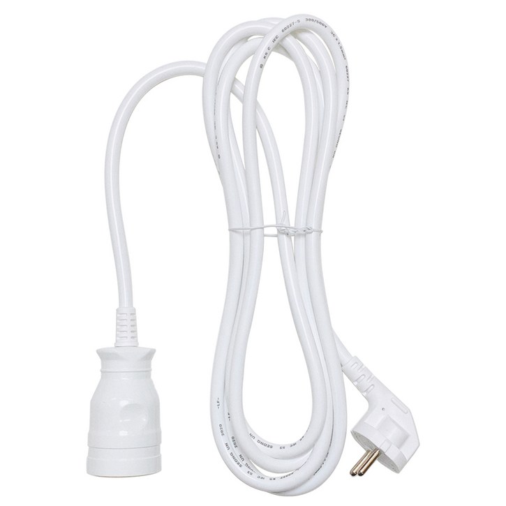 모즈온 1구 연장선 16A 멀티탭 전기연장선 캠핑용 고용량 1m 1.5m 3m 5m 10m