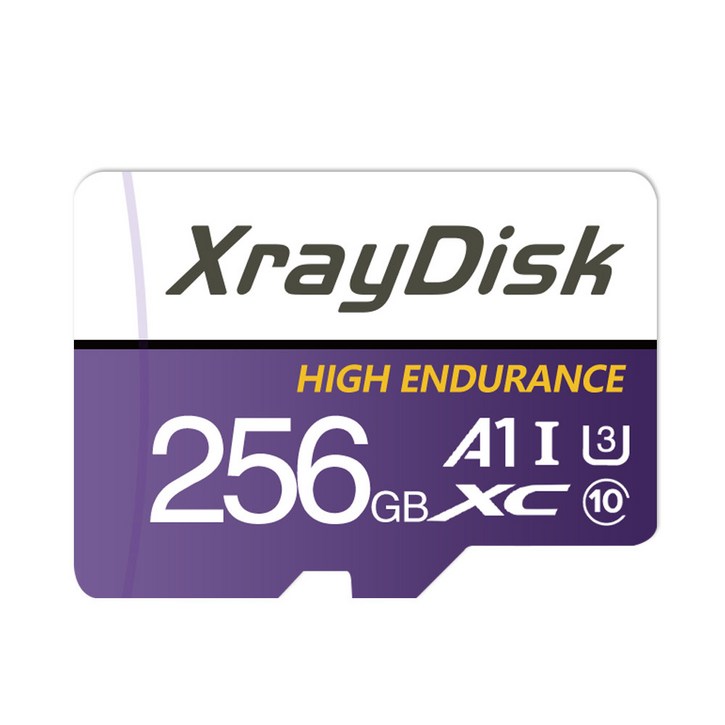 메모리카드 128G Xraydisk 256G 카드 TF 전화카메라대시 캠PC태블릿 A1 U3 어댑터 V30 메모리 고속 10 클래스