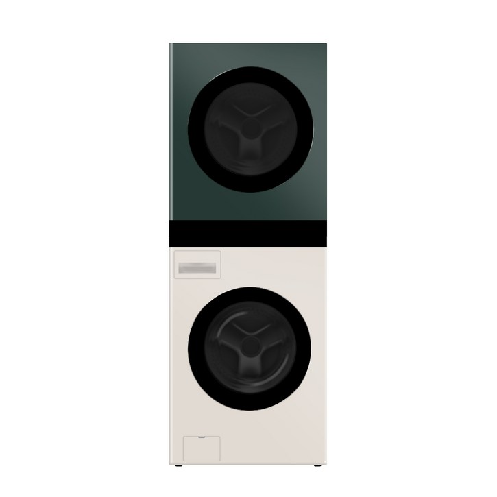 [10% 환급가전] LG전자 트롬 오브제컬렉션 워시타워 WL21EGN 세탁기 25kg + 건조기 21kg 방문설치