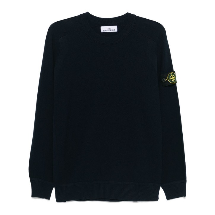 스톤 아일랜드 피케 위브 스웨트셔츠