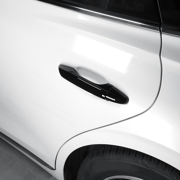 더블랙 호환 더뉴 그랜저 튜닝 용품 도어 손잡이 도어컵 도어외캐치 커버 카본 몰딩, 기타