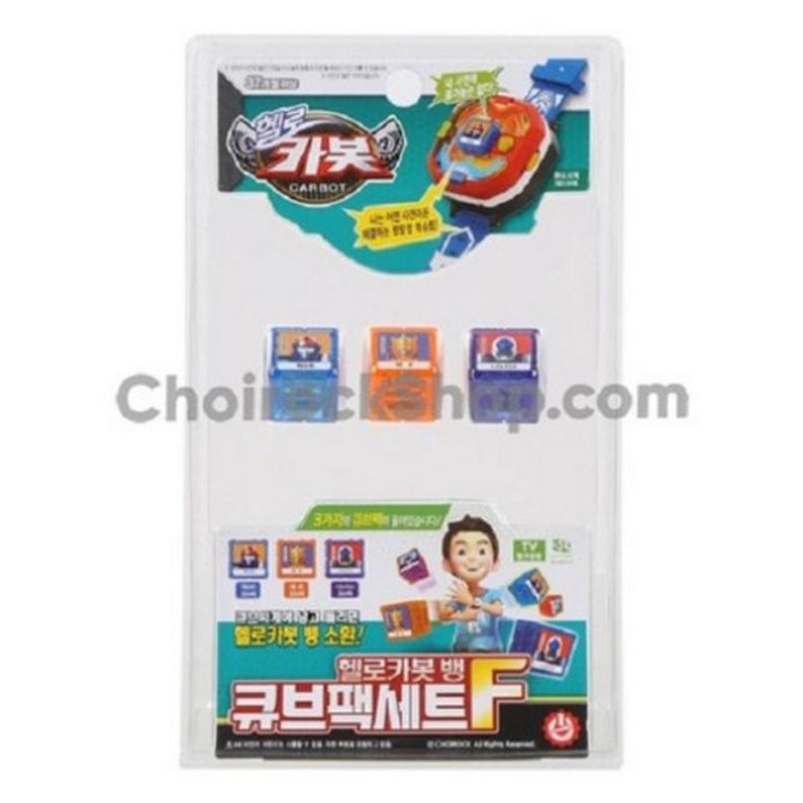 헬로카봇 뱅 큐브팩 완구 세트 F