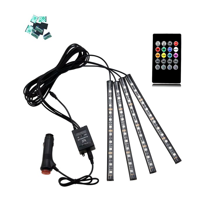 켈리마 사운드 반응 자동차 LED 무드램프