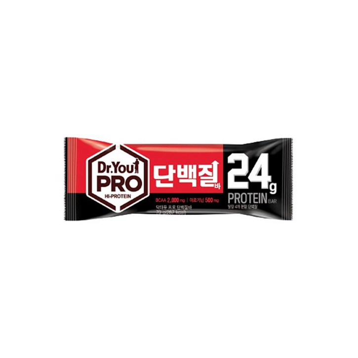 오리온 닥터유 프로 단백질바 70g x 8개 / 단백질 24g함량, 560g, 1개