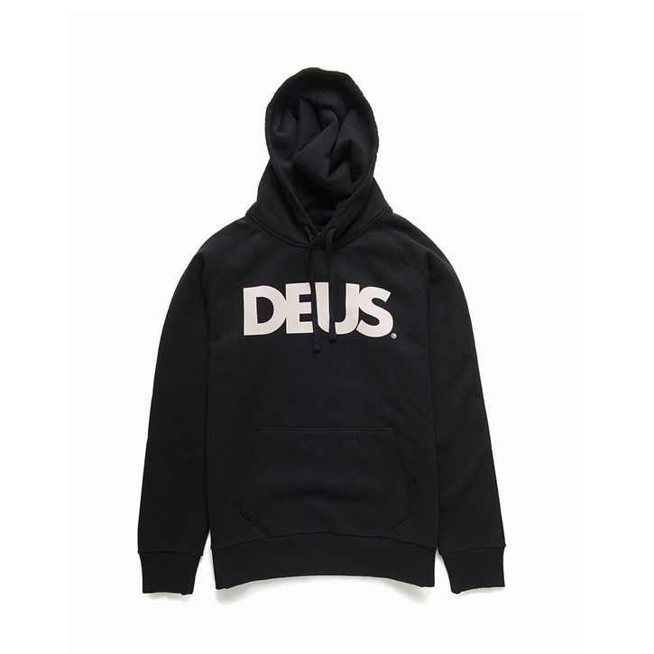 DEUS 데우스 후드 티셔츠 올 캡스 후디 All Caps Hoody (병행 정품)