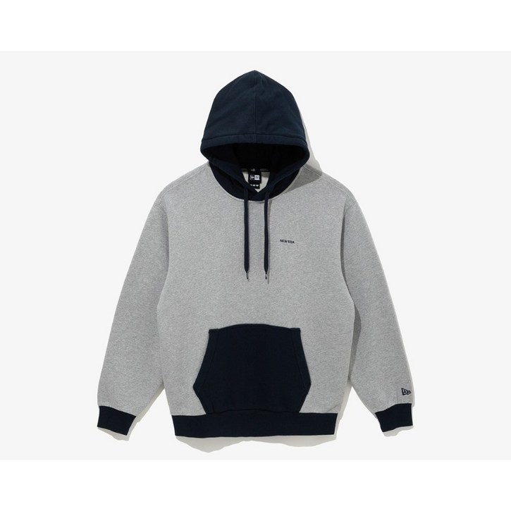 [국내매장판] 뉴에라 커플티 후드티 남녀공용 박스핏 오리지네이터스 컬러 블록 후드