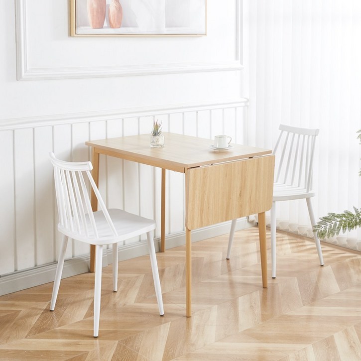 나인홈 사각 확장형 테이블 접이식 폴딩 다이닝 식탁 입식 데스크 책상