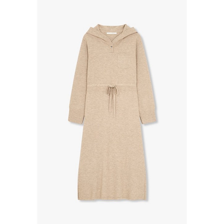 ((지컷))   드로스트링 후드 니트 원피스  7254450108 뉴코아일산