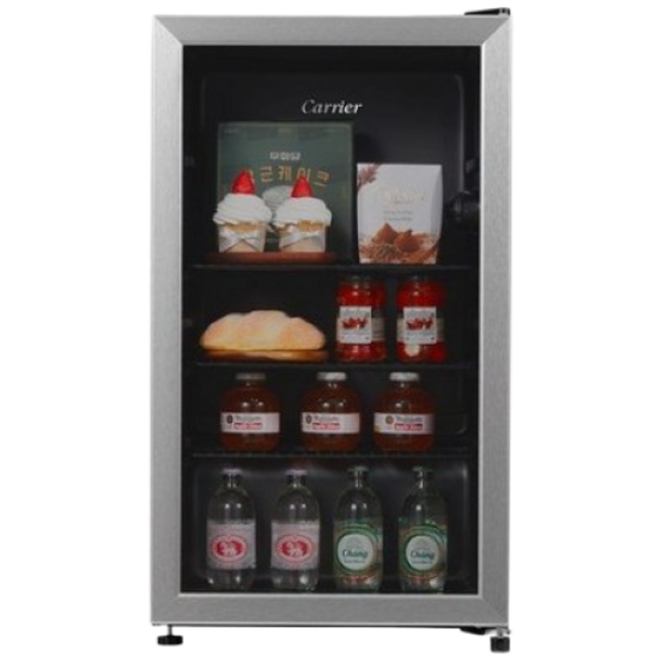 미니 냉장 쇼케이스 CVDR94BEM1 가정용 업소용 캐리어 냉장고 94L, CVDR94BEM1 94L