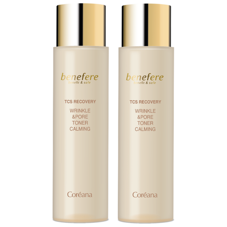 주름 모공 탄력 개선 코리아나 베네페레 링클 앤 포어 스킨 토너, 2개, 180ml