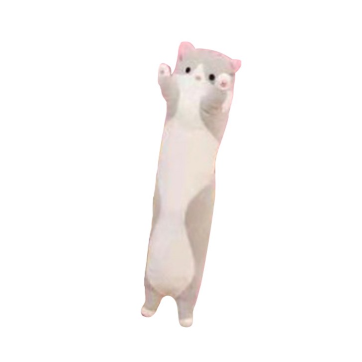 네이처타임즈 안고자는 긴 고양이 인형 베개, 그레이 - 쇼핑뉴스