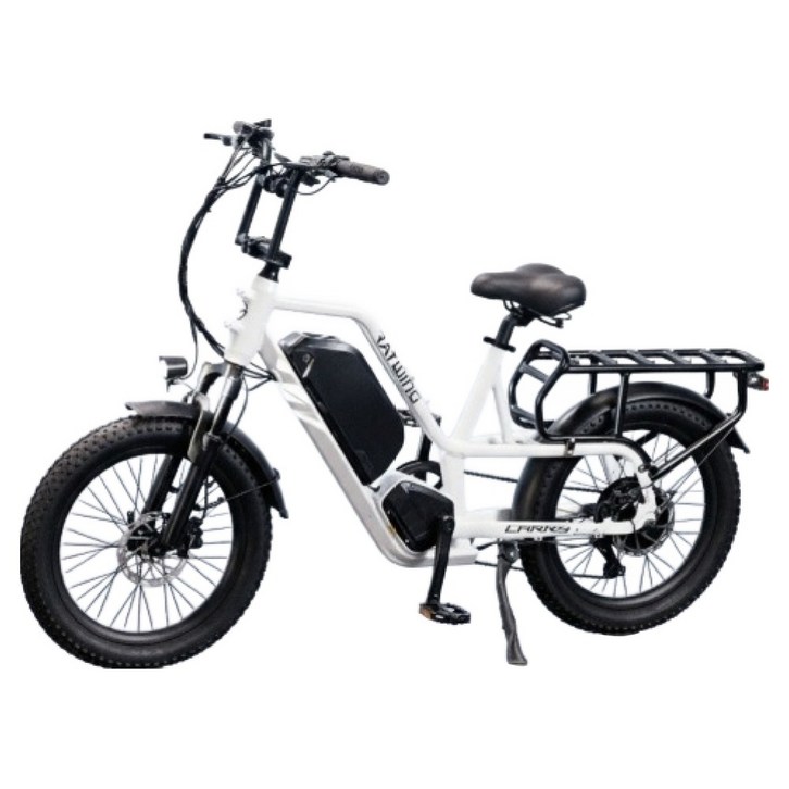 레이윙 캐리 삼성셀 배터리 25Ah 전기자전거 고객직접설치, 펄 화이트, 알루미늄