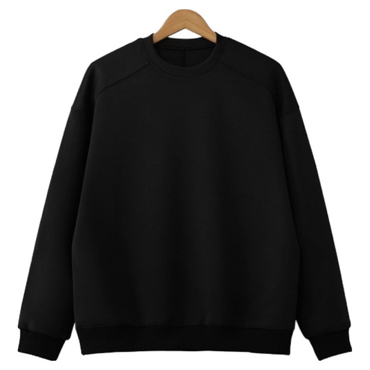 엠엔씨 절개라인 박스핏 맨투맨 MDMU466JO