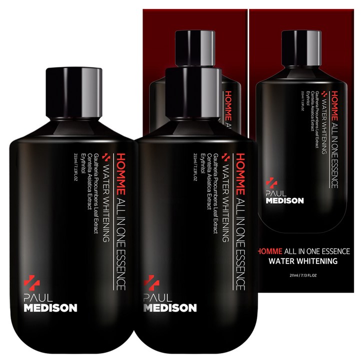 폴메디슨 옴므 워터화이트닝 스킨로션 올인원 에센스