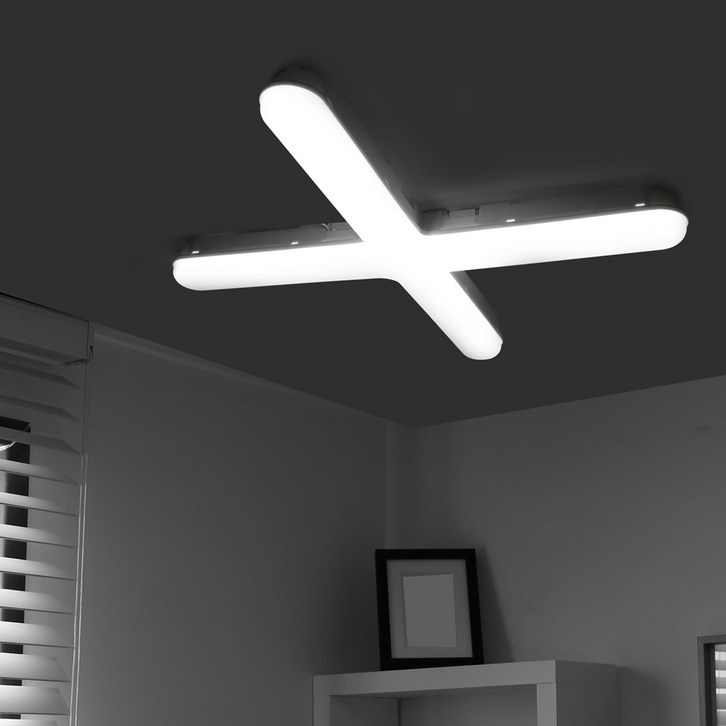 베이온 LED 형광등 일자등 십자등 삼성칩 플리커프리 국내산