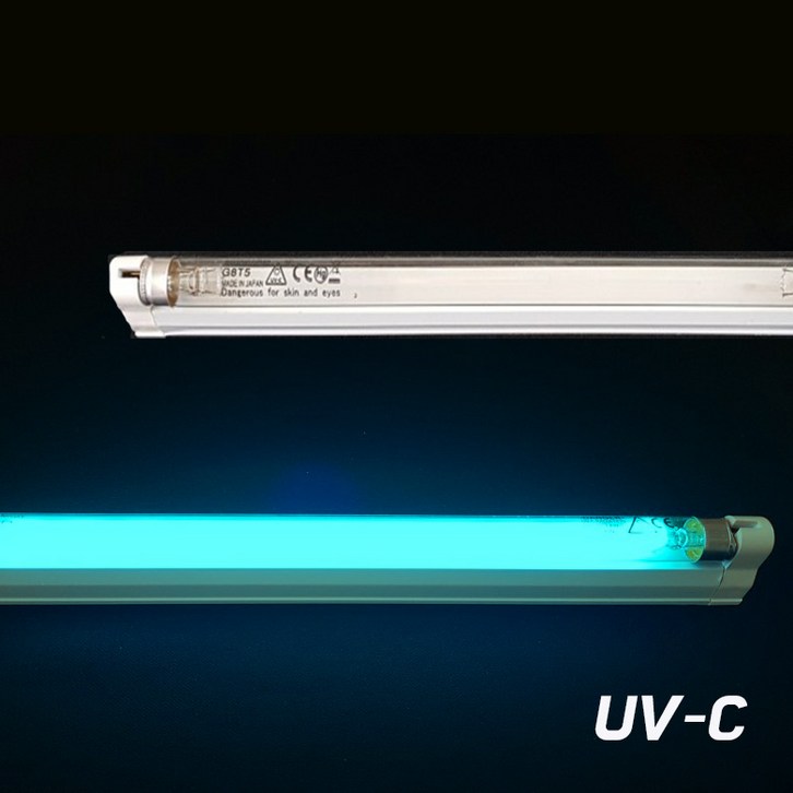 필립스오스람 살균램프 등기구 세트 다용도 UV 자외선 살균등 8W