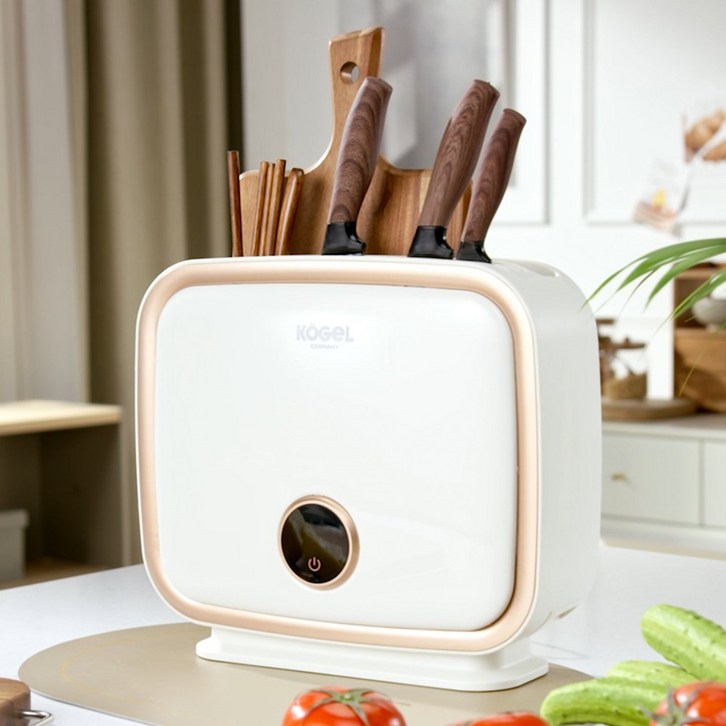 인포벨TV홈쇼핑정품 애드크로스 독일 코겔 칼 도마 살균 UVC 건조기 가위 수저 행주 항균 건조