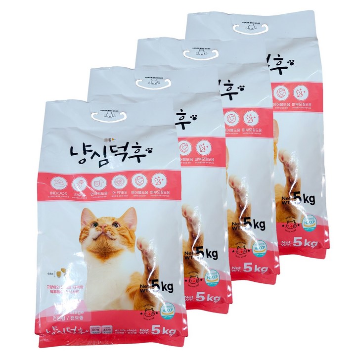 냥심덕후 고단백 고양이 사료 5kg 4개, 단품, 단일상품 - 쇼핑뉴스