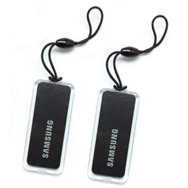 삼성SDS 도어락용 휴대폰걸이형 키 블랙, 단일 상품, 2개입 - 쇼핑뉴스