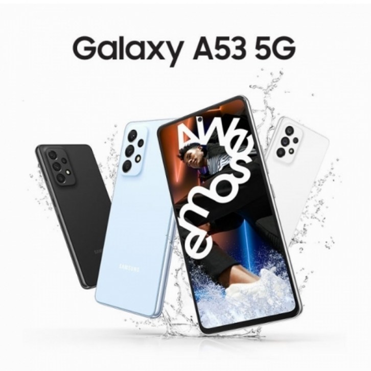 삼성전자 갤럭시 A53 5G 128GB 공기계 중고폰 자급제폰 리퍼폰 SM-A536N, 어썸 블루, 128GB