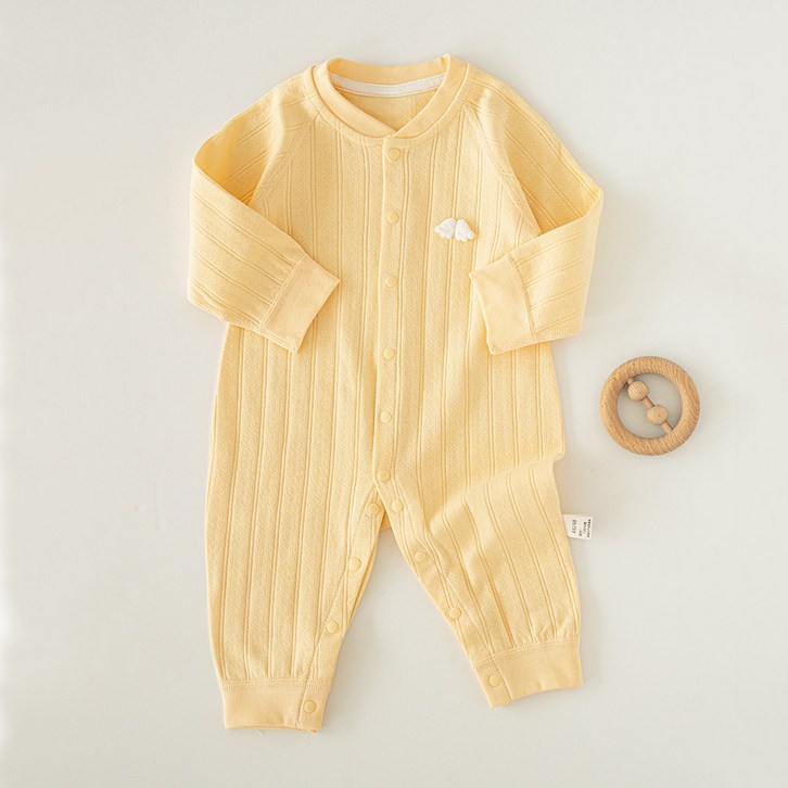 에뜨람 KC인증 순면 아기 실내 우주복 긴팔 내의 신생아 바디수트 내복 잠옷 배앓이방지 봄 여름 가을 겨울 바디슈트 출선준비물 백일