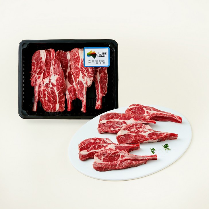 호주산 램 숄더랙 구이용 냉장, 600g, 1개