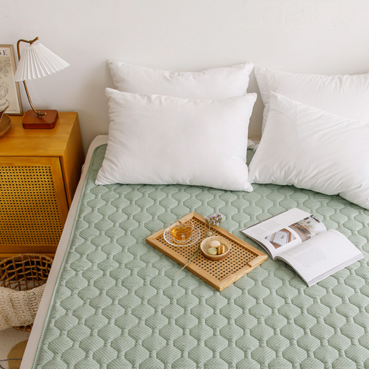 보국 에르데코 에어셀 베이직 전기요 BKB2604S, 싱글100 x 180 cm, 그린