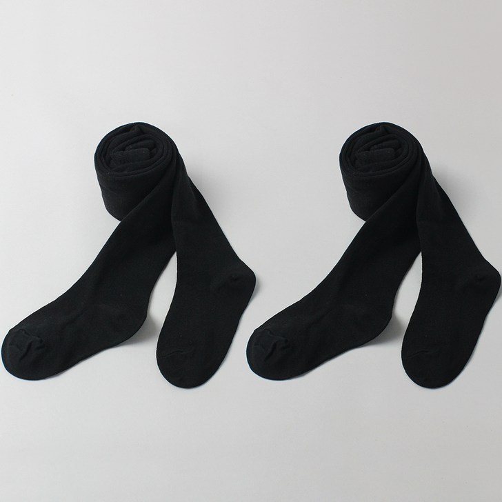 키즈퓨처 아동용  베이직 타이즈 2켤레 세트