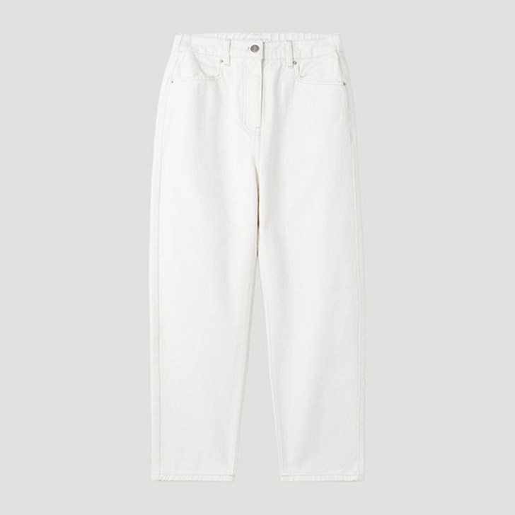 쉬즈미스 베이직 코튼 데님 팬츠 SSMSLP12050 OW