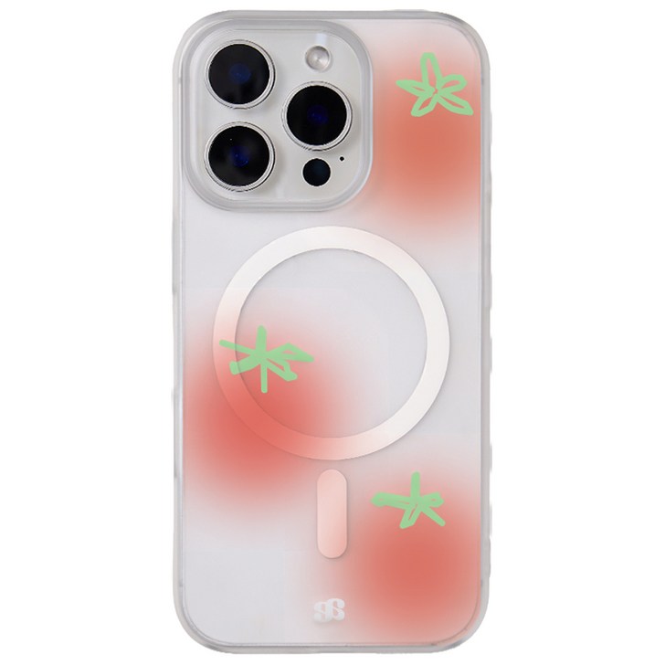 갤럭시 아이폰 반투명 무광 하드 슬림 맥세이프 케이스