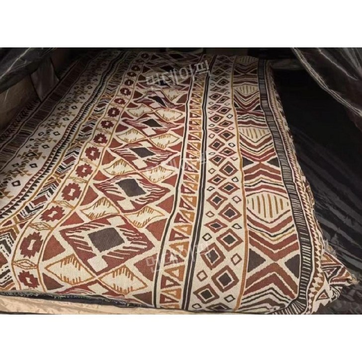 데이지담요 대형 캠핑 담요 텐트 카펫 야외 풍선 침대 보헤미안 피크닉블랭킷 천