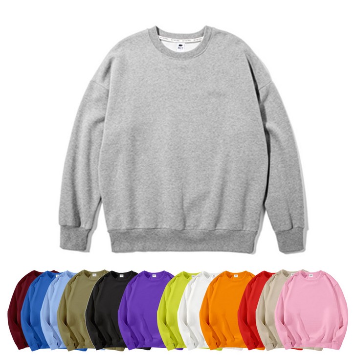 어워크 M3XL 헤비원단 프리미엄 특양면 오버핏 맨투맨 빅사이즈 남여공용