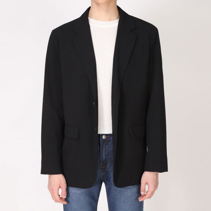 후앙스 투버튼 링클프리 블레이저 자켓 GZCP5153