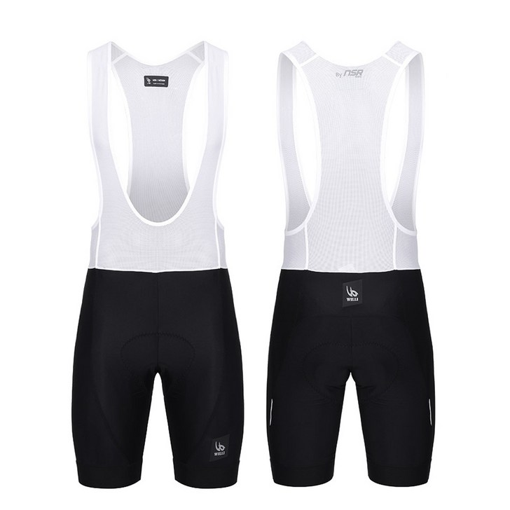 by NSR 윌리 파미르 자전거 빕 숏 타이즈 5부  남성용 라이딩바지
