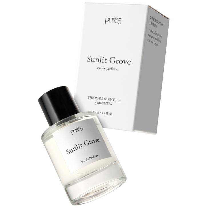 PURE5 포근한 화이트 머스크 코튼 비누향 살냄새 향수 오드퍼퓸 SUNLIT GROVE 50ml