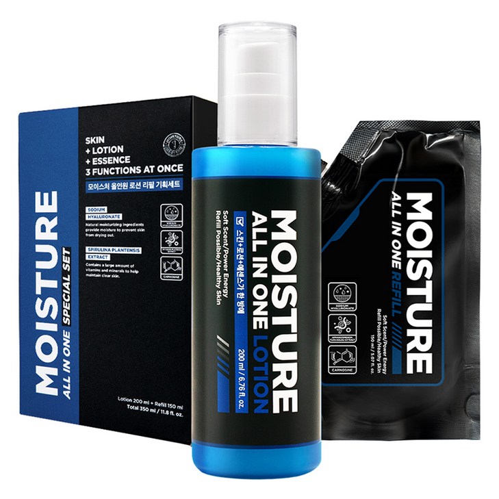미프 모이스처 올인원 로션  리필 세트, 1개