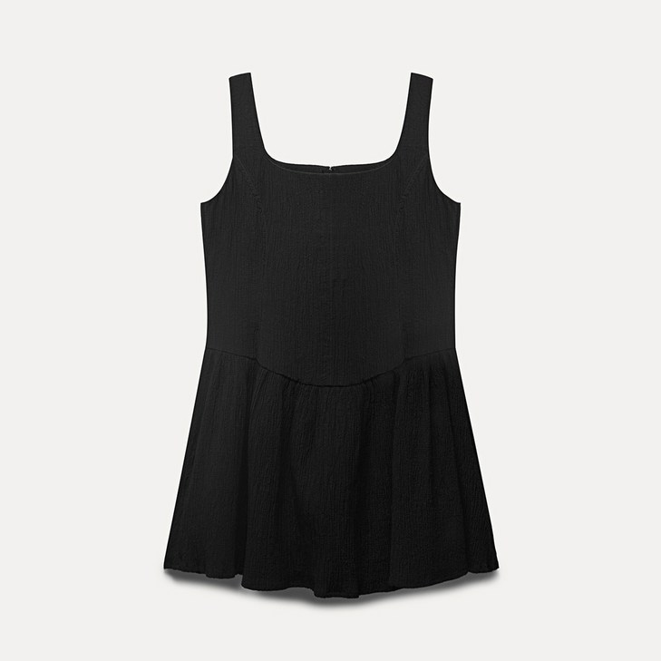 미쏘 여성용 레이어드 미니 원피스