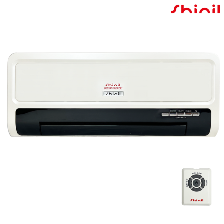 신일전자  리모컨 PTC 벽걸이형 온풍기 온풍히터 벽걸이PTC히터 가정용 사무실용 원룸형