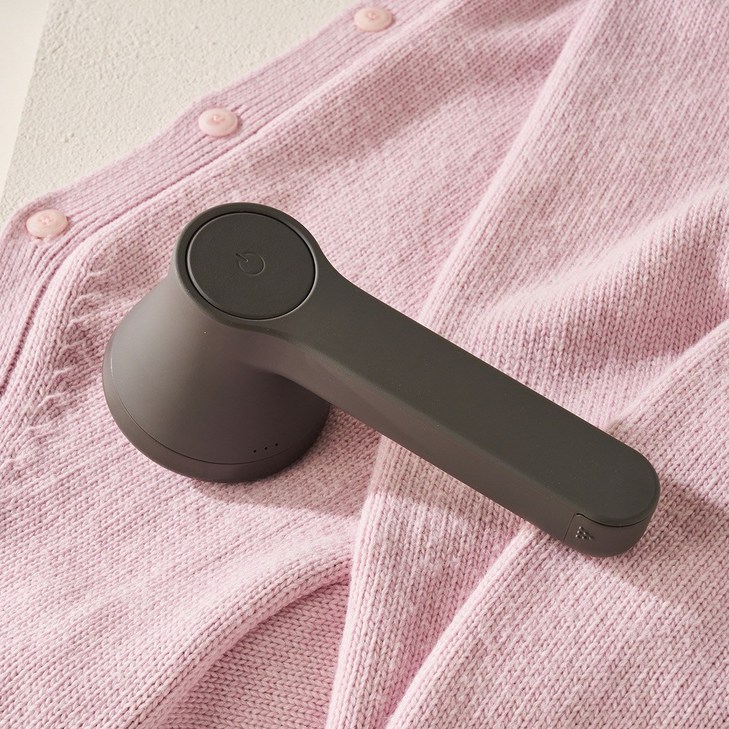 MODERN HOUSE 중계점 넓은헤드 무선충전 6날 보풀제거기돌돌이 내장그레이 LT0725034