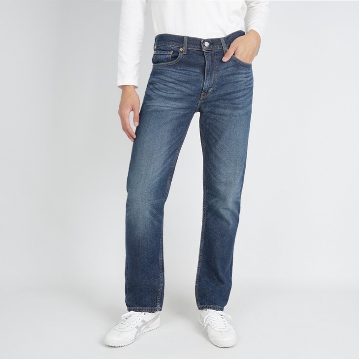 리바이스 남성 청바지 505 약기모 레귤러 웜진 005052907