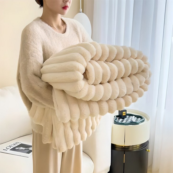 코지위크 토끼털 양면 담요 이불 A12 코지위크 토끼털 양면 담요 이불 A12
