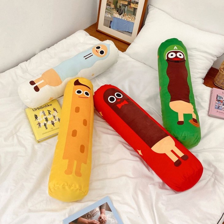 빼빼로 프랜즈 바디필로우 디자인 4종 중 선택 롱베개 빼빼로 프랜즈 바디필로우 디자인 4종 중 선택 롱베개